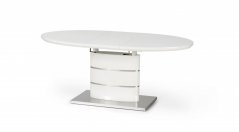Rozkladací jedálenský stôl ASPEN 140(180)x90 biely