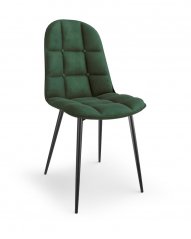 Jedálenská stolička K417 tmavo zelená