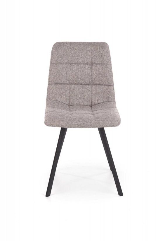 Jedálenská stolička K402 sivá