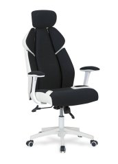 Kancelárska stolička CHRONO biela/čierna