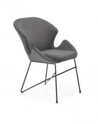 Jedálenská stolička K458 sivá