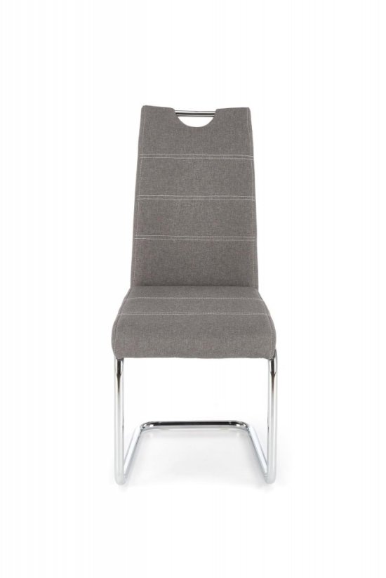 Jedálenská stolička K349 sivá