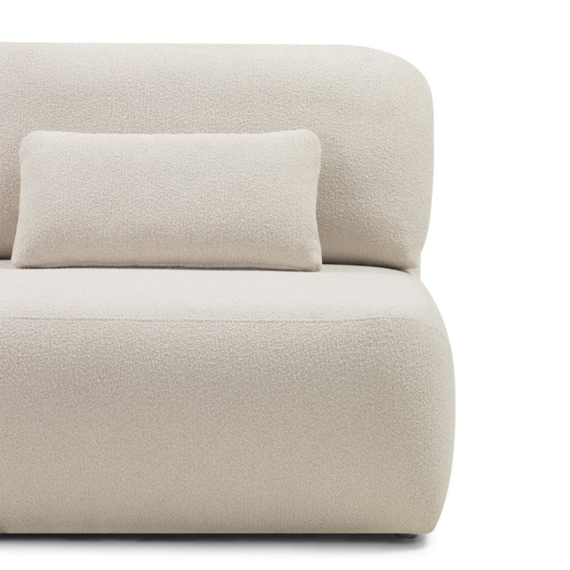 Rozkládací pohovka OLIVIA světle béžová