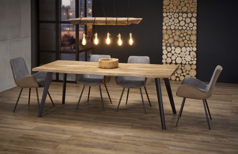 Rozkládací jídelní stůl DICKSON 150(210)x90 dub přírodní