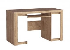 Pracovný stôl LABRO dub ribbeck/biela lesk
