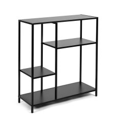 Regálová knihovna ARCANA 400980 černá