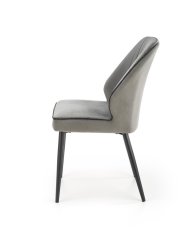 Jedálenská stolička K432 sivá