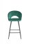 Barová židle H96 tmavě zelená