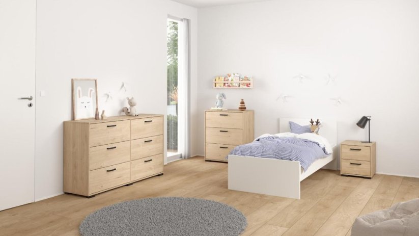 Noční stolek Selina 701 jackson hickory