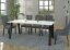 Jedálenský stôl KOLINA čierna/biela 185x67