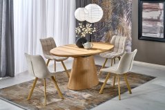 Rozkládací jídelní stůl CALYPSO 160x100 přírodní