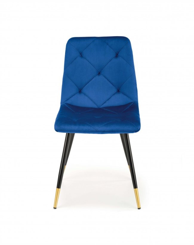 Jedálenská stolička K438 modrá
