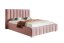 Čalouněná postel BED 10 180x200 růžová