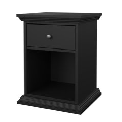 Nočný stolík Norby 330 čierny mat