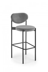 Barová stolička H108 sivá
