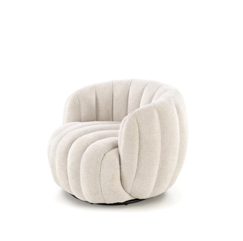 Čalouněné křeslo FRASER krémové