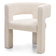 Čalouněné křeslo ZORA SILENCIO krémové