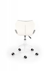 Detská stolička MATRIX 3 sivá/biela