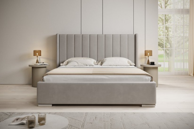 Čalúnená posteľ PALMÍRA 120x200 výber z farieb