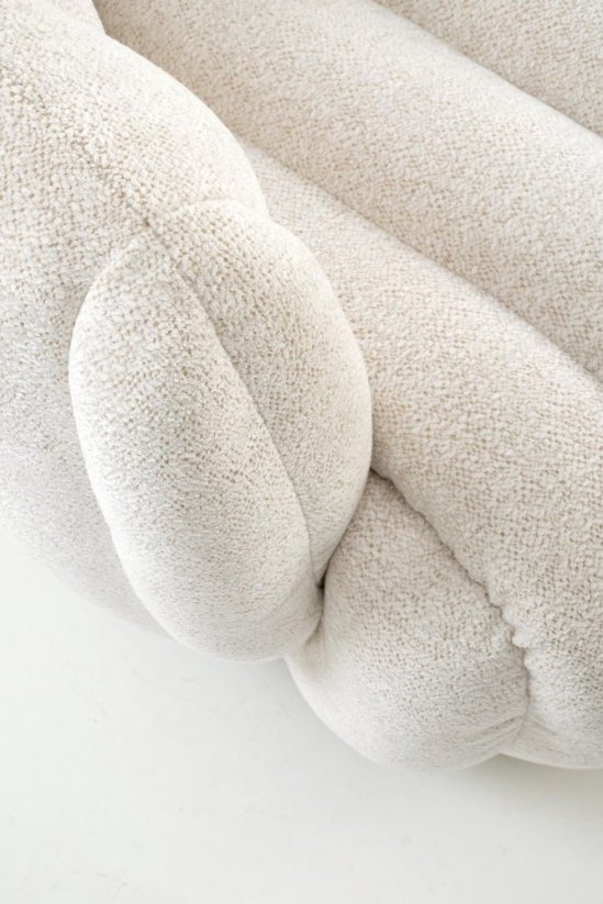 Čalouněné křeslo FRASER krémové