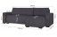 Sedací souprava DORIS tmavě šedá
