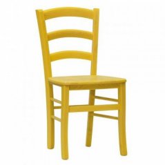 Jedálenská stolička PAYSANE žltá