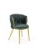 Jedálenská stolička / kreslo K517 tmavo zelená