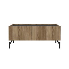 Konferenční stolek Bertil 203 dub catania/černý mat