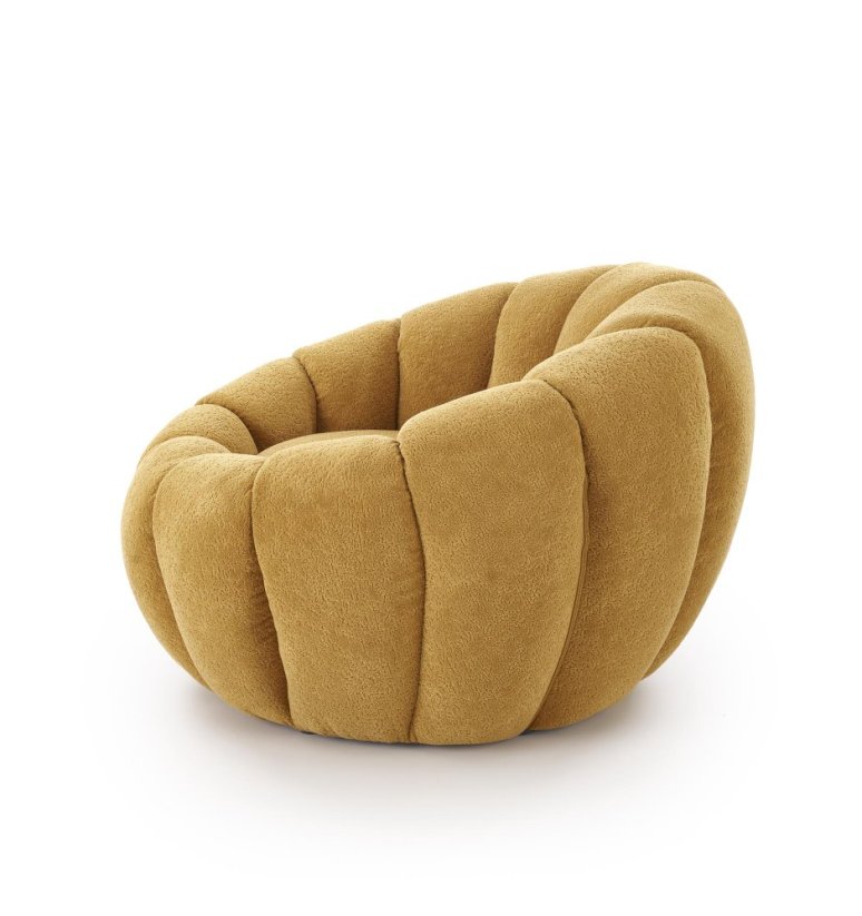 Čalúnené kreslo GASPAR 2 horčicové