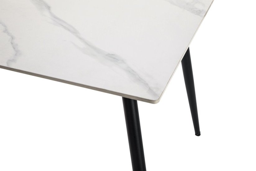 Jedálenský stôl CERAMON 140 biela