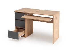 Psací stůl CINO dub artisan/grafit