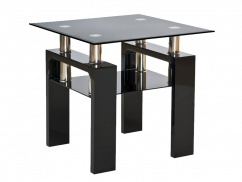 Konferenční stolek LISA D BASIC černý lak