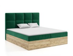 Kontinentální Boxspring postel MADISON 120x200 výběr z barev
