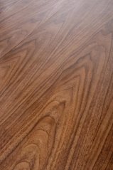 Kulatý rozkládací jídelní stůl FARGO 120(210)x120 ořech