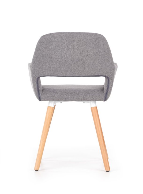 Jídelní židle / křeslo K283 šedé