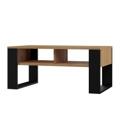 Konferenčný stolík Sava 2 dub artisan/čierna