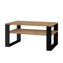 Konferenčný stolík Sava 1 dub artisan/čierna