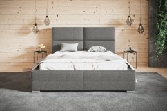 Čalouněná postel BED 3 140x200 Inari šedá