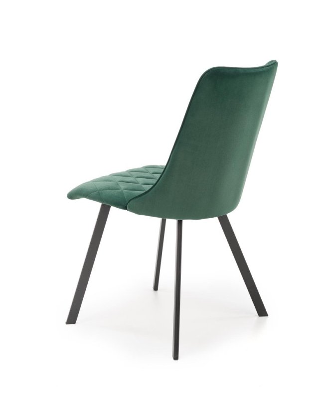 Jedálenská stolička K450 tmavo zelená