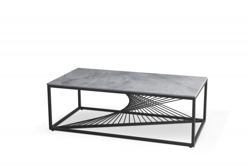 Konferenční stolek INFINITY 2 šedý/černý