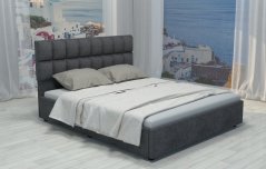 Čalouněná postel TRINITY grafit 160x200
