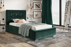 Čalouněná postel BED 5 90x200 zelená