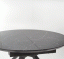 Rozkládací jídelní stůl VERTIGO 130(180)x130 černý mramor