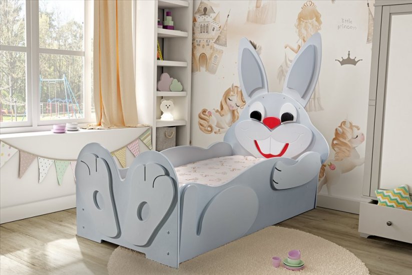 Dětská postel ZAJÍC 200x90
