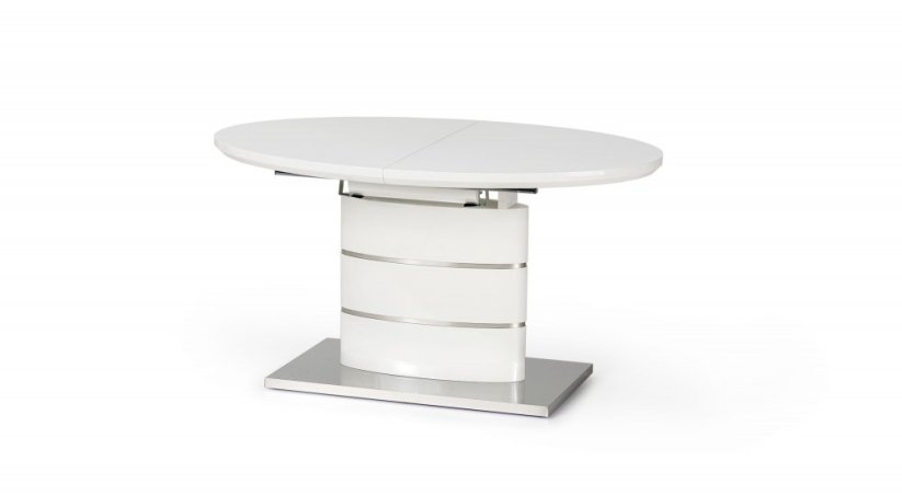 Rozkládací jídelní stůl ASPEN 140(180)x90 bílý