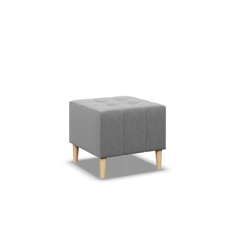 Podnožka ELMA 50x50 svetlo sivá
