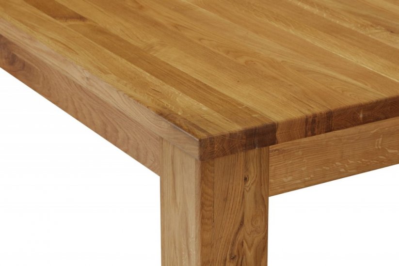 Rozkladací jedálenský stôl ANTON prírodný dub 160(230)x90