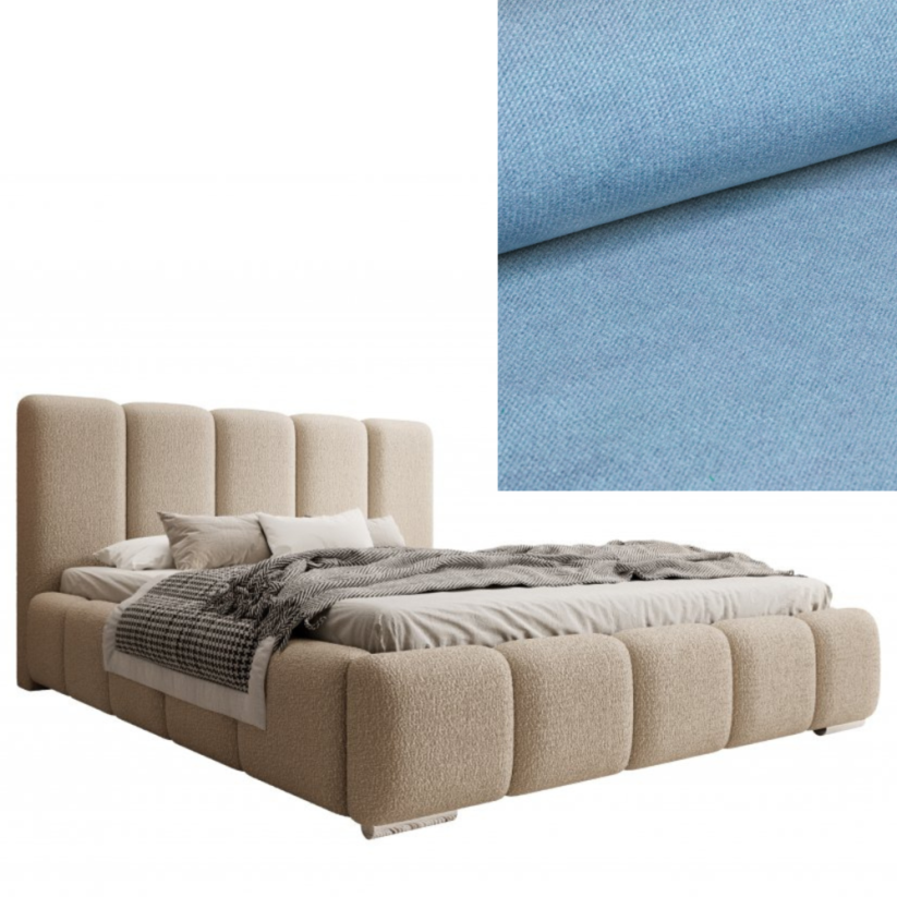 Čalouněná postel BASIC 180X200 výběr z barev - Výber poťahovej látky (MD): KRONOS_31