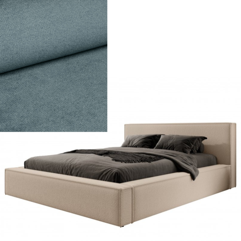 Čalúnená posteľ ASTURIA 120x200 výber z farieb - Výber poťahovej látky (MD): KRONOS_25