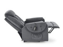 Relaxační křeslo HORTON šedé